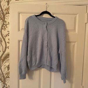 Daily Drills Blue Cardigan